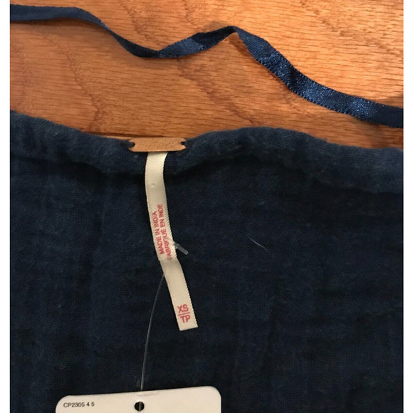 FREE PEOPLE Mysteryland Fringe Mini Baby Doll Dress - Size Extra Small - NWT - Picture 5 of 12